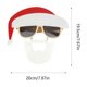 thumbnail image 3 of Fiudx Decoraciones navideñas para interiores Gafas decorativas navideñas Máscara navideña Regalos navideños para adultos y niños Suministros navideños Fiesta Novela, 3 of 6