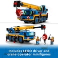 thumbnail image 5 of Lego 60324 City Off-Road Crane, Crane and Truck Toy with Hooks, Buildable Vehicle Toy for Boys and Girls from 7 Years, Gift for Children and Fans of Construction Vehicles, 5 of 5