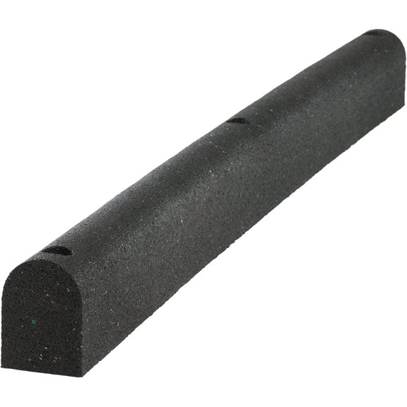 Playsafer Heavy Duty 4’ Rubber Dock Bumper for Boat Docks, Marinas, Loading Docks, and Parking Spots - 48" x 3" x 4"