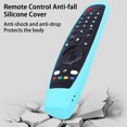 thumbnail image 3 of ruhuadgb Remote Control Case Wear-resistant Anti-slip Texture Silica Gel Stain-resistant Remote Control Protective Case for LG AM-MR650A, 3 of 7