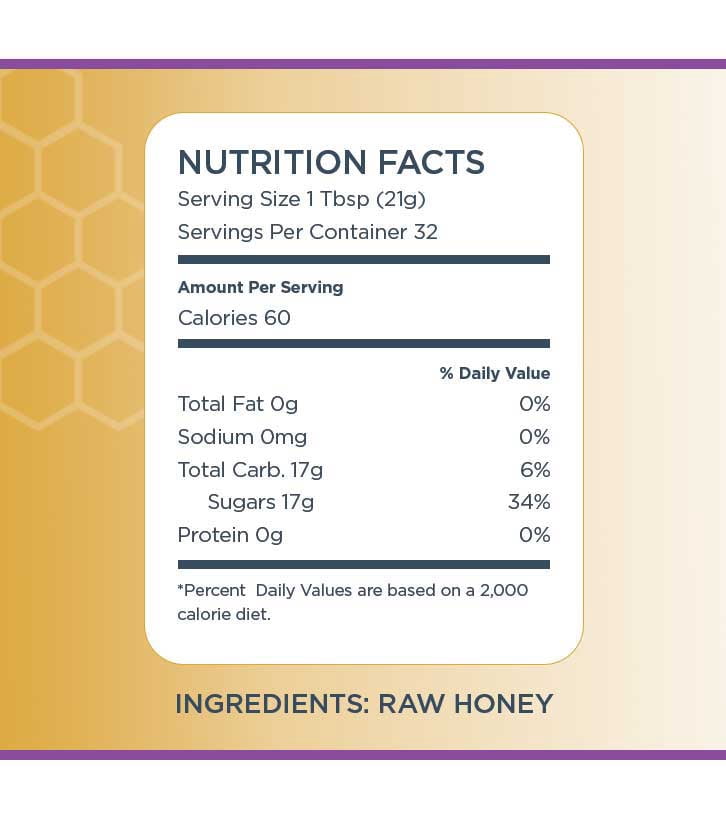 High Mountain Honey Premium Raw Honey (Wildflower, 24 oz.)