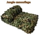 thumbnail image 3 of Red de camuflaje para caza, red de camuflaje para coche, carpa, toldo, malla de sombra, color negro, verde, azul, beige, red de camuflaje forestal, 4 x 4 m, 3 x 6 m, 2 x 3 m, 3 of 5