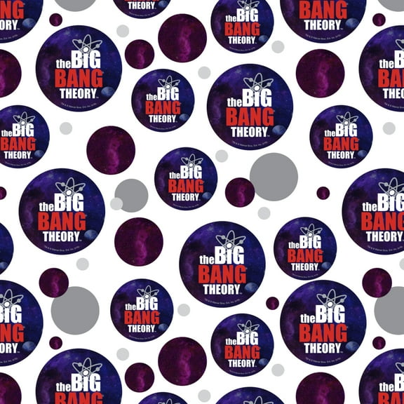 The Big Bang Theory Logo Premium Gift Wrap Wrapping Paper Roll