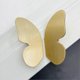 thumbnail image 4 of 1 Pair of Butterfly Cabinet Knobs Drawer Pulls Modern Dresser Handle Furniture Hardware, 4 of 4