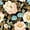 Black Tan Coffee, variant on Manfei Vintage Peony Bloom Full Size Comforter Sets 3-Piece,Oriental Floral Bedding Comforter Set,1 Comforter and 2 Pillowcases,Reversible