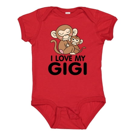 

Inktastic I Love My Gigi Boys or Girls Baby Bodysuit