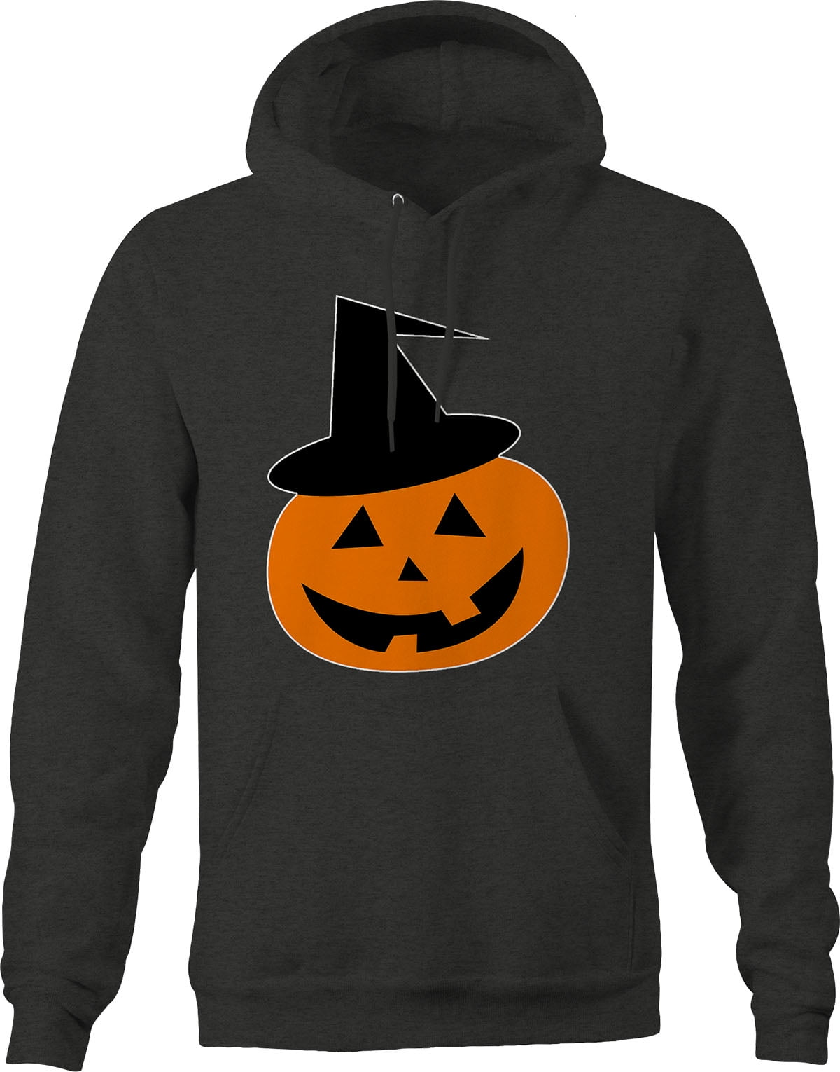 orange jack o lantern hoodie