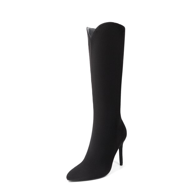Dream Pairs Womens Knee High Boots, Fashion Pointed Toe High Heel Boots