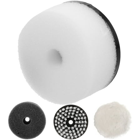 4pcs Shoe Cleaning Sponge Brush with Shoe Polisher Attachment