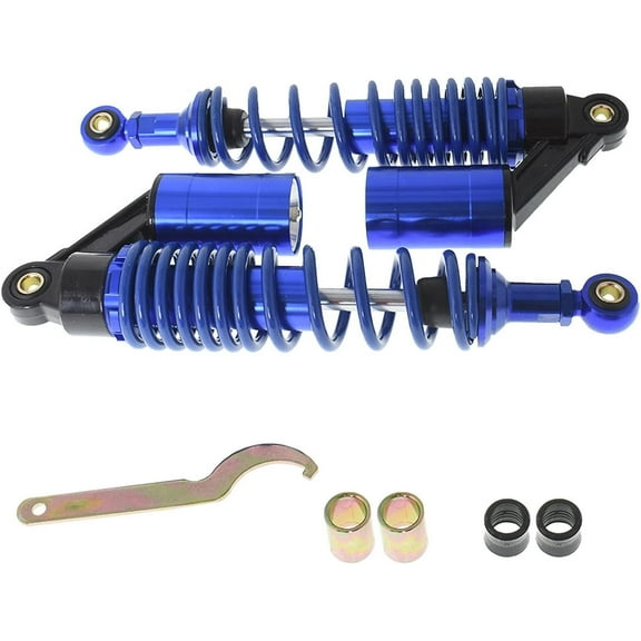 labwork GZYF 320mm Motorcycle Shock Absorbers Damper Replacement for Honda CX500 GL500 650 Scooters Rear Suspension Blue