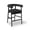 Black, variant on Spara Cream Boucle Counter Stool