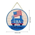 thumbnail image 3 of Door Signs with Uncle Sam Wall-Mounted 4th of July Door Decor D, 3 of 9