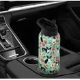 thumbnail image 6 of 32oz Boston Terrier Stainless Steel Tumbler - Double Walled Vacuum Insulated, Leak Proof Travel Cup with Straws | Dog Mom Gift, Sports Water Bottle, 6 of 6