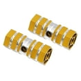 thumbnail image 1 of Motoforti 2 Pcs Bike Pegs for MX MTB Hexagon Rear Foot Pegs Aluminum Alloy Yellow, 1 of 6