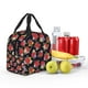 thumbnail image 5 of Easygdp Red Rose Flower Bolsa Térmica Premium - Tela Oxford Impermeable, Gran Capacidad, Bolsillo Frontal, Unisex para Trabajo, Escuela, Actividades al Aire Libre y Picnics, 5 of 8
