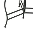thumbnail image 5 of DecMode 21" x 17" x 24" 3 Tier Black Metal Floral Plantstand, 5 of 14