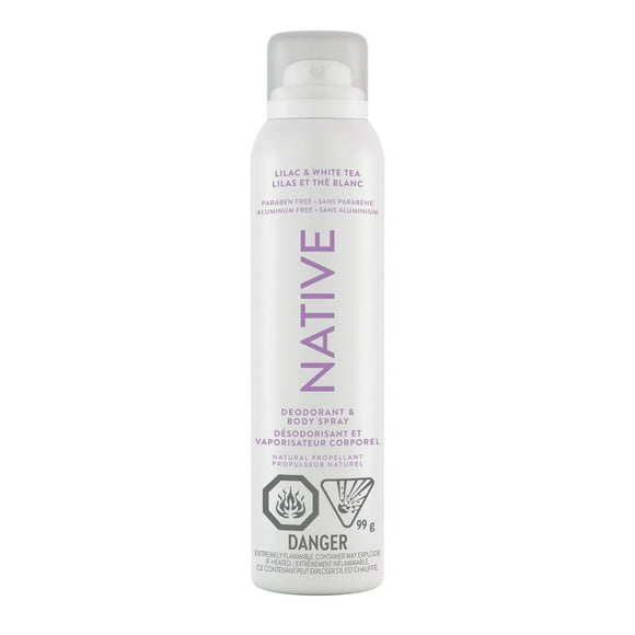 Native Aerosol-Free Spray Deodorant, Lilac & White Tea