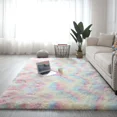 thumbnail image 3 of Alfombras para sala de estar, sofás modernos, alfombra gris esponjosa, decoración de dormitorio, alfombra grande antideslizante y peluda, alfombra lavable para cubrir el piso, 3 of 5