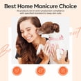 thumbnail image 3 of modelones 9 in One Nail Glue Builder Gel for Nails Set for Nail Thickening, Adhesive Bond for Nail Tips, Long Lasting Curing Needed, 3 of 8