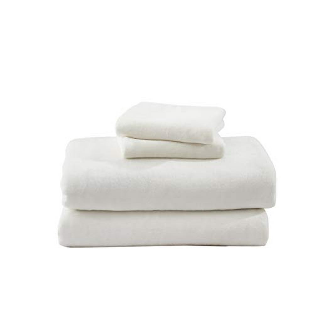 Cozy Fleece Comfort Collection Velvet Plush Sheet Set, California King