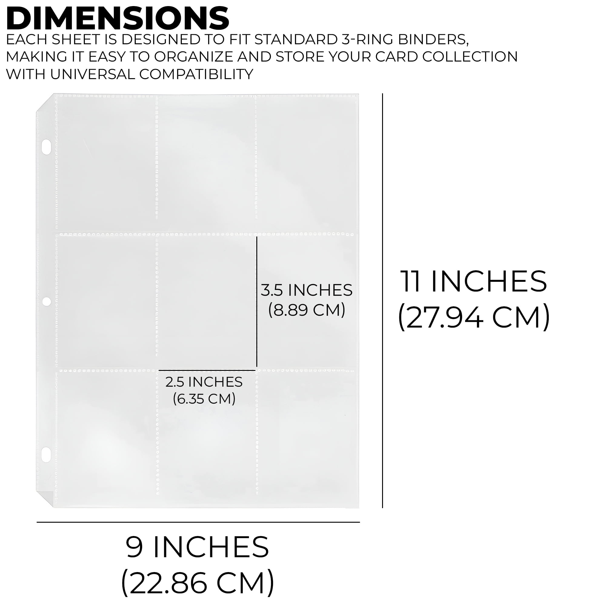 card binder sizes ANIXITECH Mini allowing you to carry your collection with ease and confidence. GEAoffice Mini Size Card Binder