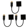 thumbnail image 2 of Convertidor 3 Uds Adaptador DisplayPort A DVI 4K HD 1080P Mini A DVI Cable Adaptador Para PC Ordenador Portátil HDTV Monitor Proyector, 2 of 7