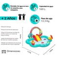 thumbnail image 2 of Parque Acuático Inflable Sirenita Bestway Con Resbaladilla Plástico PVC, 2 of 4