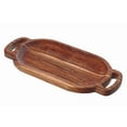 thumbnail image 4 of IH Casa Decor Acacia Bois De Service Ovale Avec Double Poignée, 4 of 4