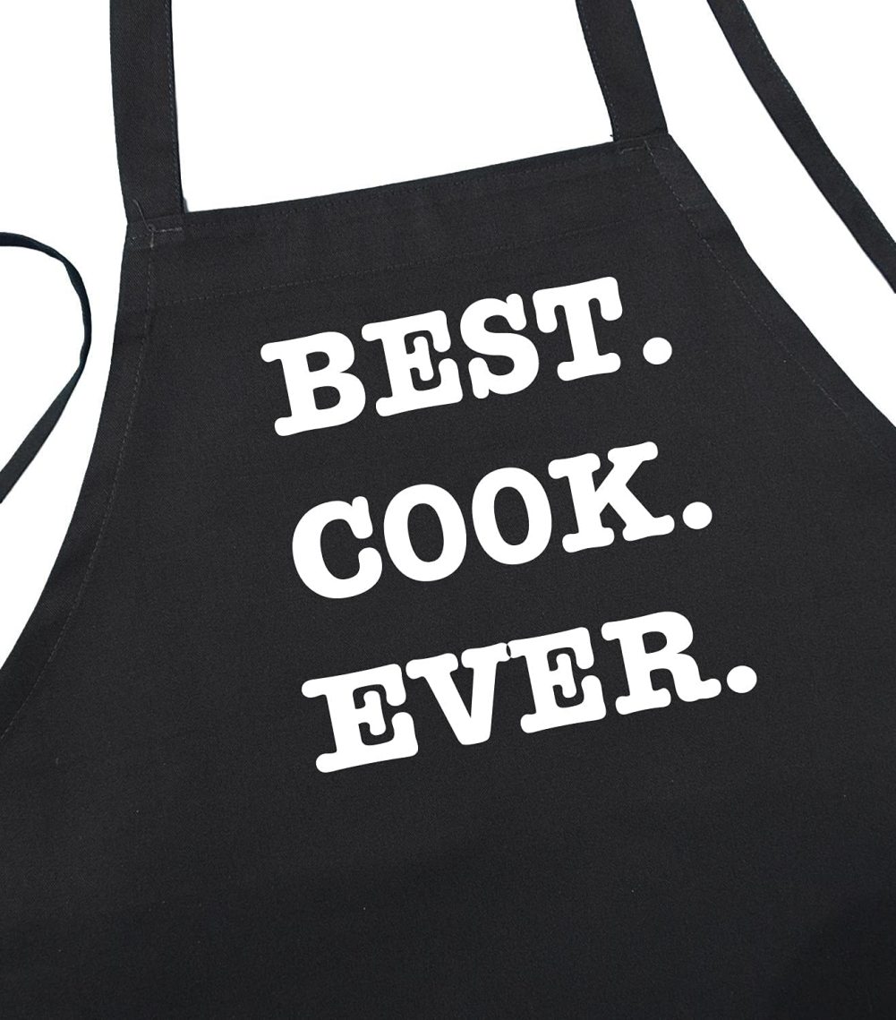 Chef Kitchen Apron Best Cook Ever Novelty Aprons