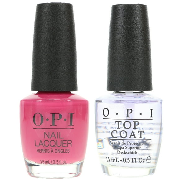 OPI Just Lanai-ing Around 0.5 oz & Top Coat 0.5 oz Combo Pack