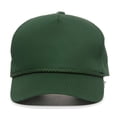 thumbnail image 3 of Outdoor Cap GL-555 High Profile Twill with Cord-Dark Green, 3 of 8