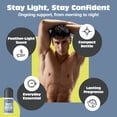 thumbnail image 2 of Scrubbingtons Pit Stop 98% Natural Deodorant For Women, Men, Roll on For Sensitive Skin Made in UK. Paediatrician approved, Aluminium & Alcohol Free, Vegan & Cruelty Free, Cotton Fresh, 75ml, 2 of 7