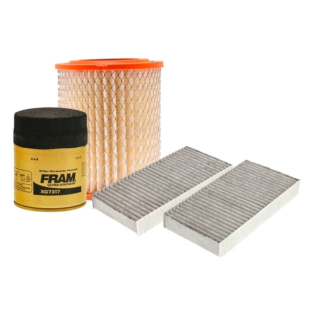 Kit De Filtro de Aire, Filtro de Aceite Sintético y Filtro de Cabina 3 PIEZAS Compatible con Acura Rsx L4 2.0L DE 2002 A 2006