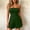Green, variant on Womens Romper Summer Strapless Tube Tops Beach Vacation Jumpsuit Boho Wide Leg Shorts Romper,L