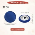 thumbnail image 3 of Uxcell Cover Button Kits [10pcs] - Fabric Button Maker for Hat Replacement & Repair - [Blue - 0.6 IN], 3 of 6