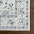 thumbnail image 4 of nuLOOM Bridie Medallion Machine Washable Area Rug, 8' 10" x 12', Light Blue, 4 of 9