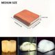 thumbnail image 1 of Creative Folding Book Light Led Small Night Light Rechargeable Three-color Changing Light Soft Light Eye Protection Table Lamp Decor Lighting Bedroom Decorative Lights, 1 of 5