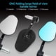 thumbnail image 3 of Motorcycle Universal Rearview Mirror Foldable Adjusable Anti-Dazzle Mirror for 13mm-14mm or 17mm-19m, 3 of 5