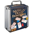 thumbnail image 2 of Spin Master Games, juego de dominó de tren mexicano, juego de mesa de azulejos en estuche de transpo, 2 of 8
