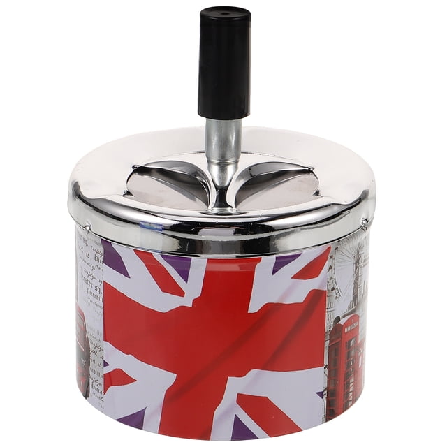 MOVTOTOP Cendrier en Acier Inoxydable Extincteur Automatique pour Maison Sûr et Résistant aux Casses Multicolore 0.25 lbs