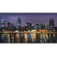 thumbnail image 1 of Design Art Montreal at Night Canvas Art, 1 of 3