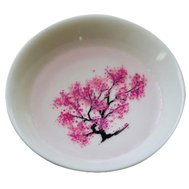 Printing Flower Changes When Hot or Cold Color Changing Ceramic Coffee Cup Bowl