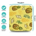 thumbnail image 4 of Yellow Pineapple Dish Drying Mat, Tropical Hawaiian Fruit Summer Exotic Absorbent Kitchen Mat, 4 of 4