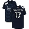 Gary Mackay-Steven New York City FC Autographed Match-Used #17 Navy Jersey from the 2020 MLS Season - Fanatics Authentic Certified