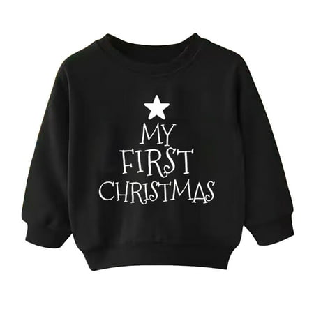 

Christmas Toddler Sweatshirt Girls Kids Casual Loose Active Full Sleeves Sweatshirts Letter Print Teen Crop Tops Toddler Hoodie Christmas Cherry Sweatshirt Toddler Boy Fall Clothes 3t