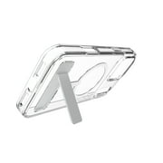 ZAGG Clear Snap with Kickstand - Apple iPhone 17 Pro Max Clear Case with MagSafe and Built-In Kickstand