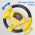 thumbnail image 2 of Asiento de coche de juguete para niños con música para bebés y niños pequeños, 2 of 7