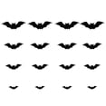 thumbnail image 2 of TIMIFIS Wall Stickers Halloween Decoration PVC Bat Wall Stickers 3D Stereo Bat Stickers 112pcs Fall Decorations For HomeFall, 2 of 7