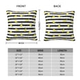 thumbnail image 2 of Pofeuu Lemon_1 Print Double-sided plush pillowcase Square Throw Pillow Covers Pillows Cover for Living Room Bedroom Sofa Couch Cushion Cover（No pillow core）-20"x20", 2 of 7