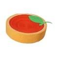 thumbnail image 2 of Rascador redondo de sisal Salvador cama para gatos cuenco rascador nido Tabla rascadora frutas naranja, 2 of 10